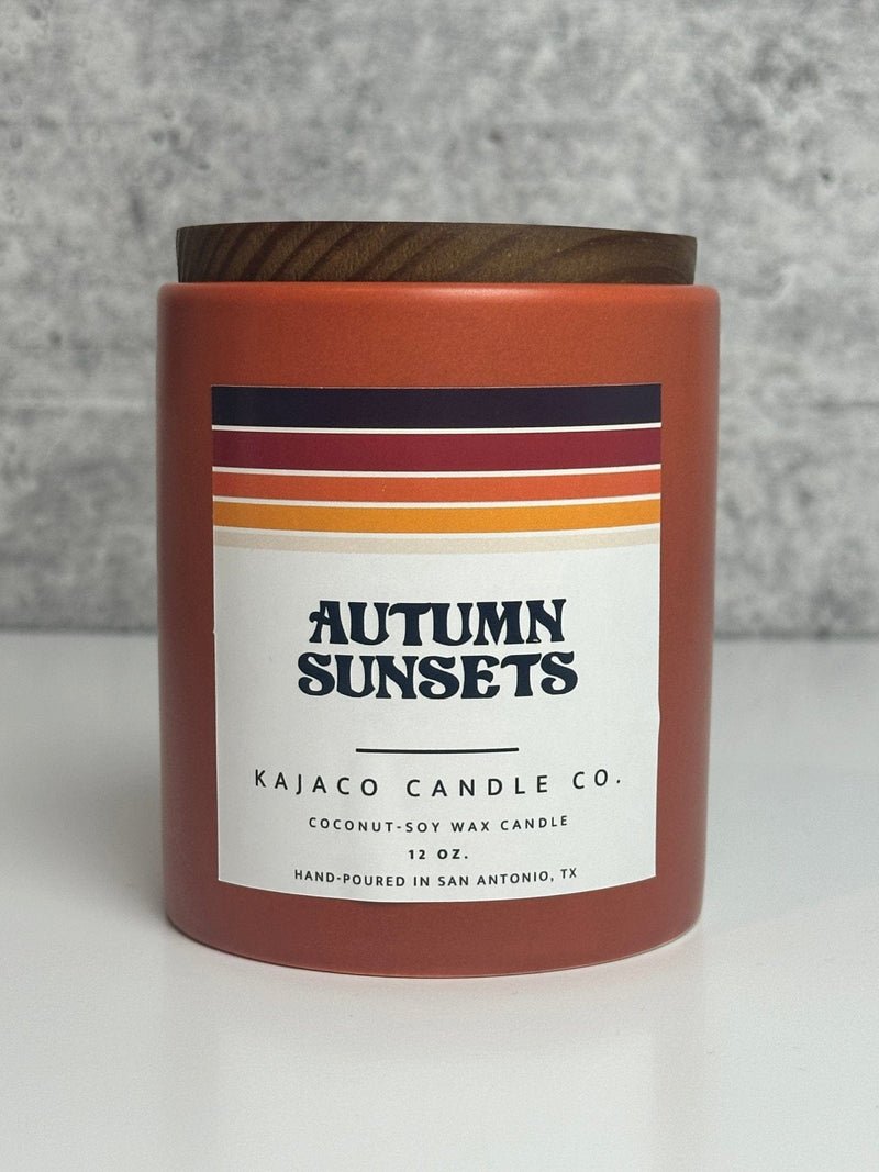 Autumn Sunsets Candle Candle - Kajaco Candle Company