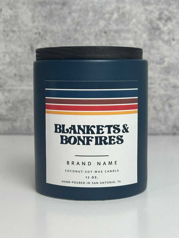 Blankets & Bonfires Candle Candle - Kajaco Candle Company