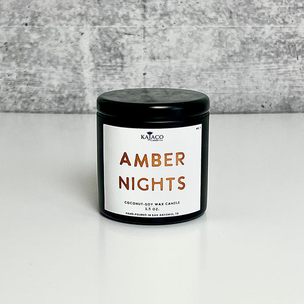 3.5 oz. Amber Nights Candle