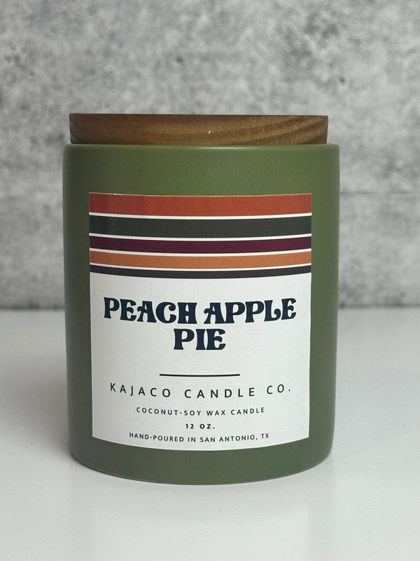 Peach Apple Pie Candle Candle - Kajaco Candle Company